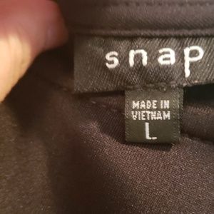 Snap Dresses - ● Structured, Cap-Sleeve Mini Dress ● Size L Snap Dresses - ● Structured, Cap-Sleeve Mini Dress ● Size L